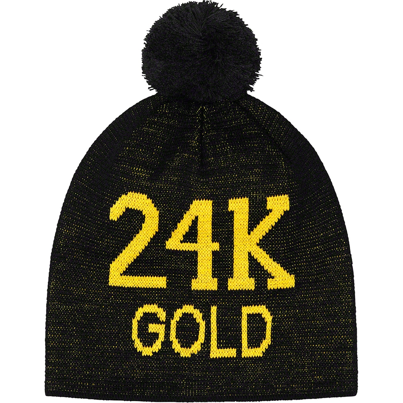 24k Gold Cuffless Beanie view 3